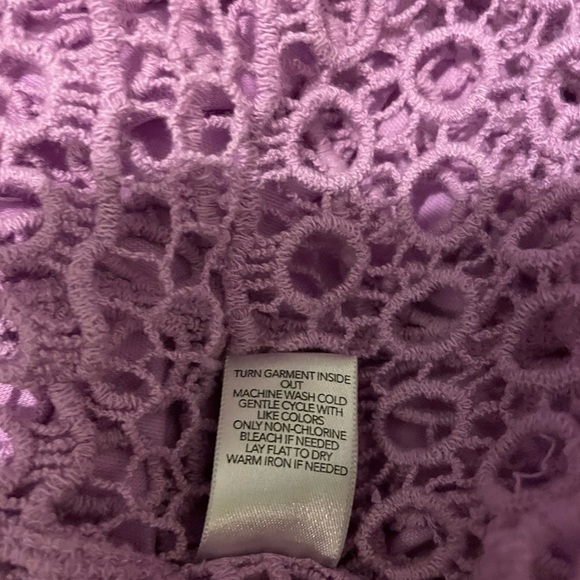 Christopher & Banks crocheted sweater X-large EUC - Picture 7 of 7